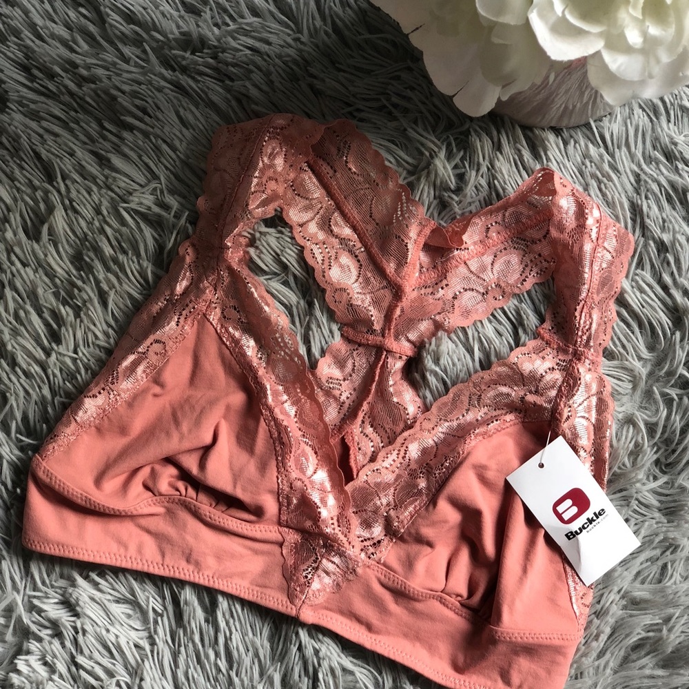 Buckle Lace Bandeau